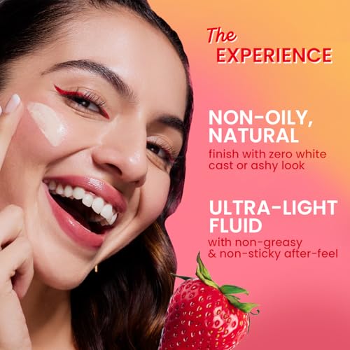 Dot & Key Strawberry Dew Tinted Sunscreen SPF 50+ PA++++ - Porcelain Shade, Water & Sweat Resistant, All Skin Types, 50ml