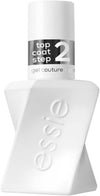 Essie جل كوتور طلاء أظافر علوي - شفاف، لمسة نهائية لامعة
