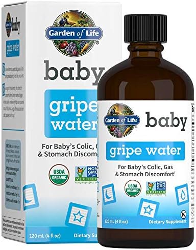 Garden of Life Baby Organic Gripe Water - Soothing Relief for Colic & Gas