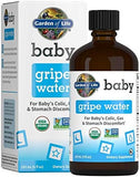 Garden of Life Baby Organic Gripe Water - Soothing Relief for Colic & Gas