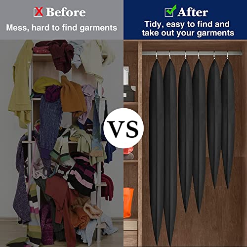 Premium Foldable Garment Bag - Dustproof Suit & Dress Cover (60x165cm)