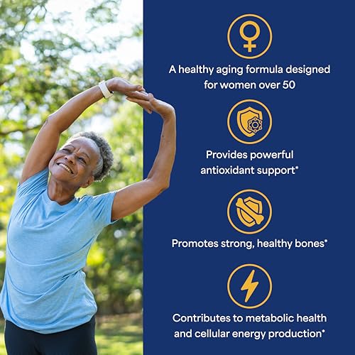 Puritans Pride Ultra Woman 50 Plus Multivitamin with Zinc - 120 Count
