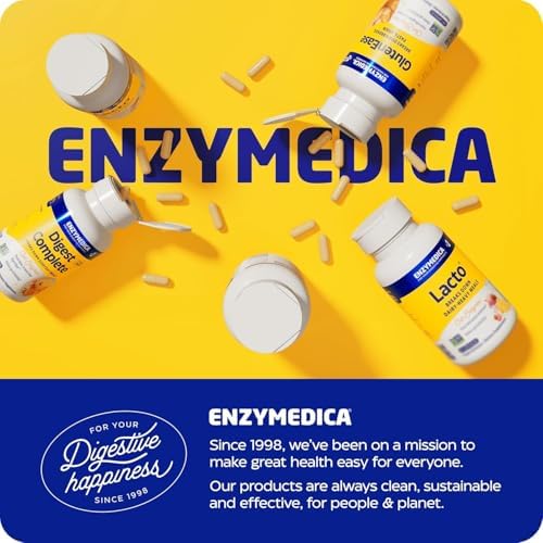 Enzymedica Digest Spectrum: Multi-Enzyme Formula for Food Intolerance Support (120 Capsules)
