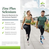 Zinc Plus Selenium - Immune & Cellular Support (60 Capsules)