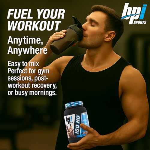 BPI Sports ISO HD Isolate Protein - Chocolate Brownie, 1.6 lbs