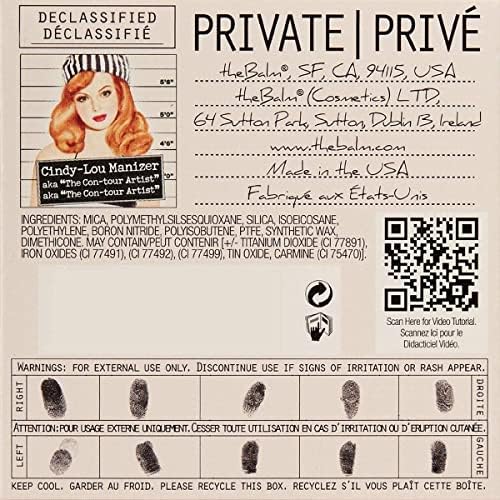 theBalm Cindy Lou Manizer Blush - Deep Java (8.5g)