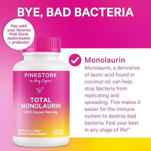 Pink Stork Cocolaurin for Morning Sickness & Immune Health Support (180g)
