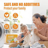 NALACAL Eco-Friendly Laundry Detergent Sheets - Citrus Scent, 200 Loads