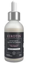 Kerotin Intensive Hair Growth Serum - Boost Density & Reduce Loss, 1 Month Supply