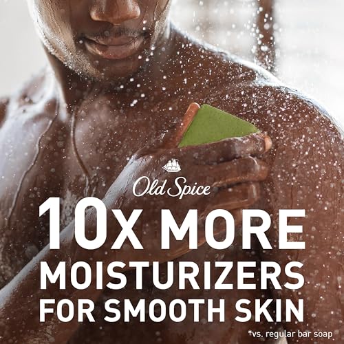 Old Spice Bar Soap for Men - Sandalwood + Aloe Vera, 6-Pack (5.0 oz each)