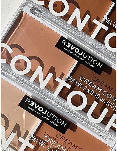 Makeup Revolution Relove Cream Contour Duo - Medium