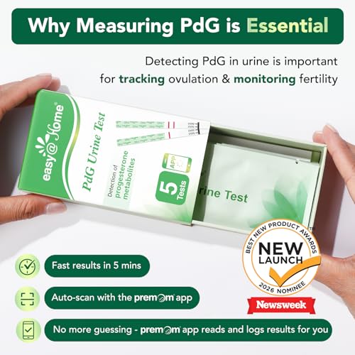 Easy@Home PdG Ovulation Confirmation Test Strips - 5 Pack