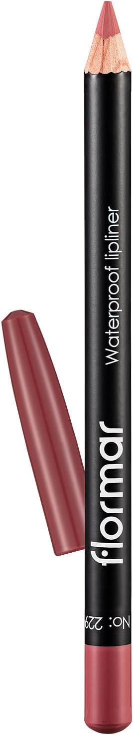 Flormar Waterproof Lip Liner - Tender Cream (229) - Creamy Finish