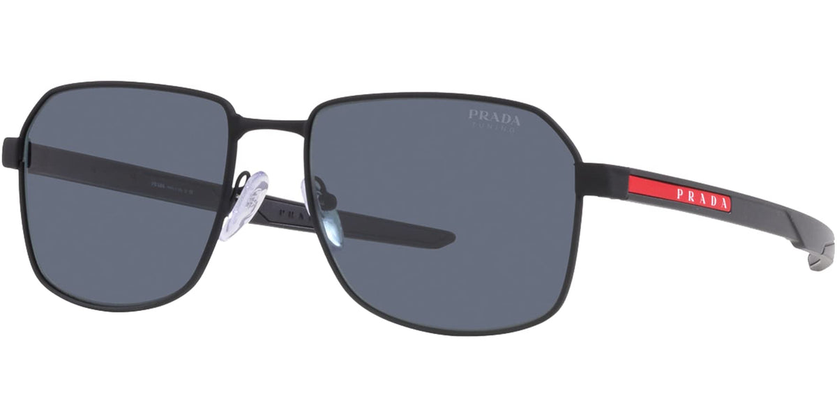 Prada Linea Rossa PS54WS Men's Sunglasses - Black, 57mm