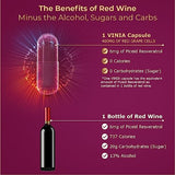 VINIA Blood Flow Superfood - Sustained Release Piceid Resveratrol from Red Grapes