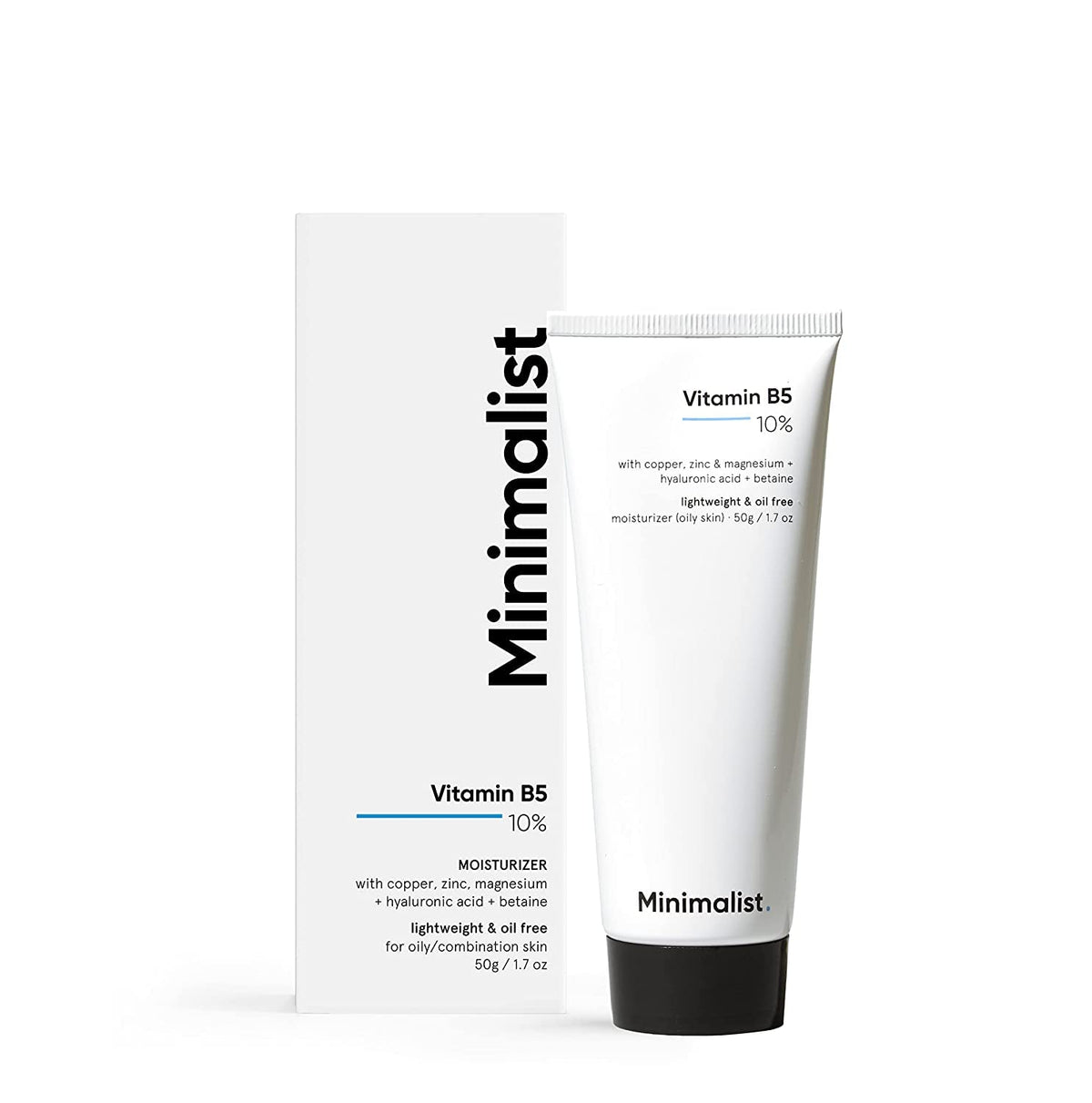 Minimalist 10% Vitamin B5 Gel Face Moisturizer for Oily Skin - 50g