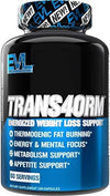 EVL Trans4orm Thermogenic Fat Burner for Weight Loss Men & Women 60 Servings