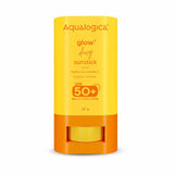 Aqualogica Glow+ Sunstick SPF50+ Papaya Vitamin C Hyaluronic Acid Sunscreen Bar