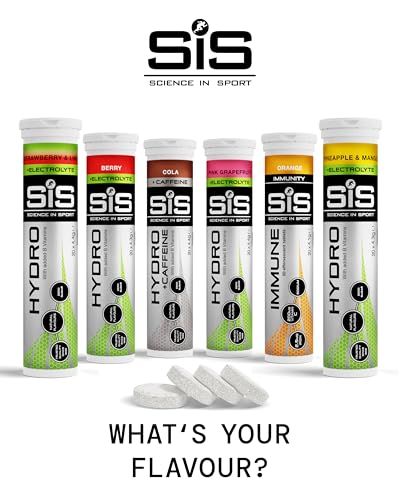 Science in Sport GO Hydro Electrolyte Tablets - Lemon, 20 Count Tube