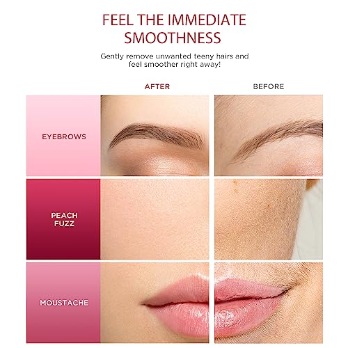 SINAHET Dermaplane Razor for Women - Professional Facial Hair Removal Tool (6 Count)