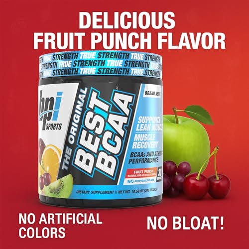 BPI Sports Best BCAA Powder Fruit Punch - 10.58 Ounce