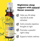 RESCUE Bach Sleep Spray 20ml - Natural Homeopathic Sleep Aid for Restful Nights
