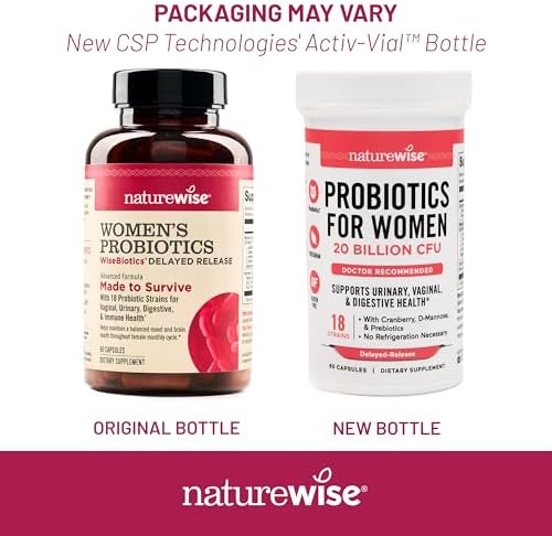 NatureWise, Womens Probiotics, WiseBiotics Delayed Release, 60 Capsules