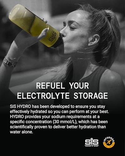 Science in Sport GO Hydro Electrolyte Tablets - Lemon, 20 Count Tube