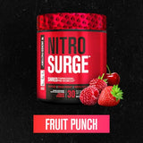 Jacked Factory NITROSURGE Shred Pre Workout - Fruit Punch, 30 Servings