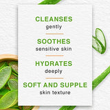 Himalaya Moisturizing Aloe Vera Face Wash - Cream-Based Gentle Cleanser for 2x150ml