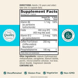 NEURIVA Plus Brain Supplement for Memory, Focus & Concentration with B6, B12, Phosphatidylserine & Neurofactor – 30 Capsules