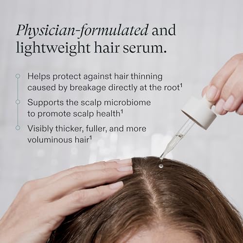 Nutrafol Women's Hair Serum 1.7 Fl Oz - Vegan Formula for Thicker, Stronger Hair