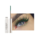 GBUFIYSN Colored Mascara - Green, Volumizing & Lengthening, 1 Count