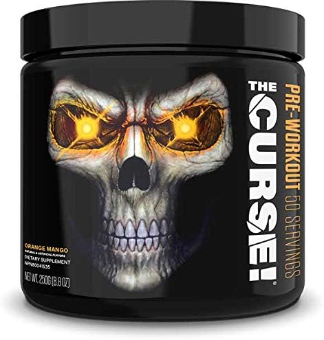 JNX Sports The 50 Servings Orange Mango Pre-Workout Powder