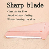 Rayyan Eyebrow Razor - 3Pcs Dermaplaning Tool with Precision Cover