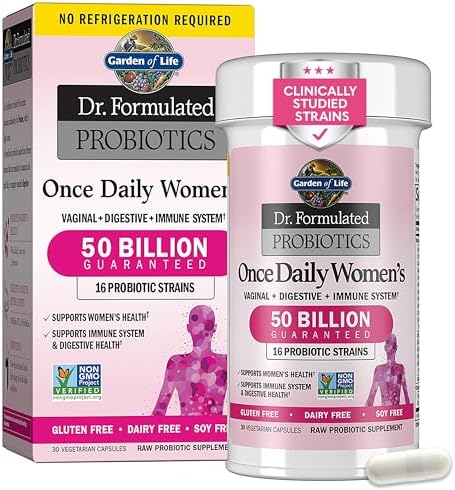 Garden of Life, Dr. Formulated Probiotics, Once Daily Women's, 50 Billion, 30 Vegetarian Capsules