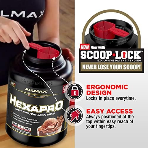 ALLMAX, Hexapro™, High-Protein Lean Meal, Chocolate Peanut Butter, 5 lbs (2.27 kg)