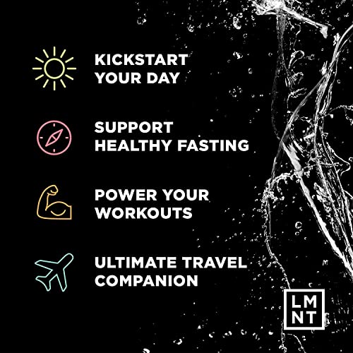 LMNT Zero-Sugar Electrolytes Sample Pack - 8 Sticks | Keto & Paleo Friendly Hydration