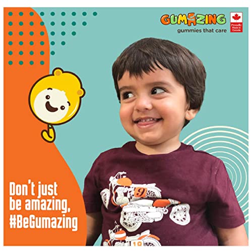 GUMAZING Vitamin C + Zinc for Kids - 60 Gummies, Immune Support Supplement