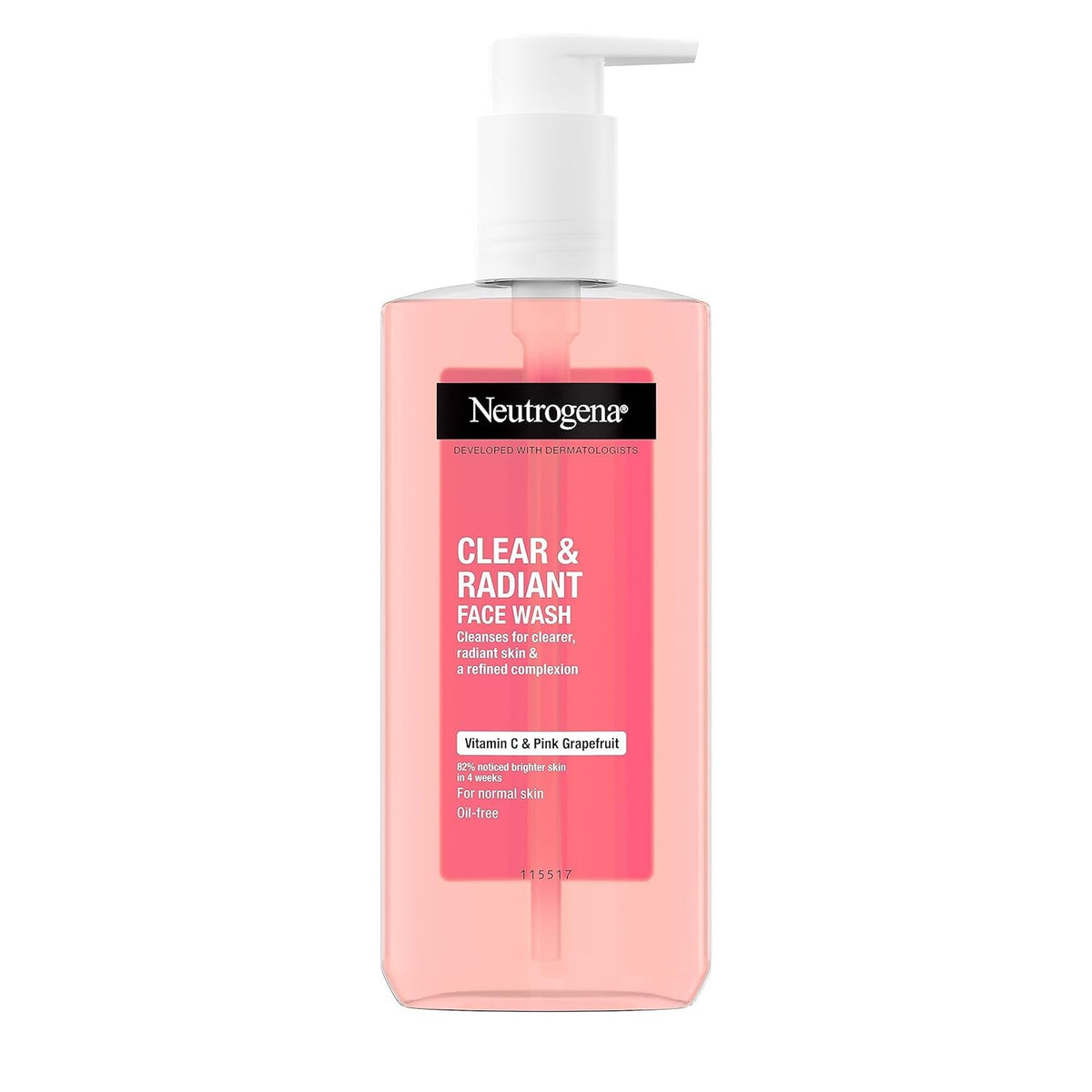 Neutrogena Visibly Clear Oil-Free Pink Grapefruit Facial Acne Wash - 200ml