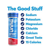 NUUN Sport Electrolyte Drink Tablets | Fruit Punch | 80 Tablets (Pack of 8 Tubes)