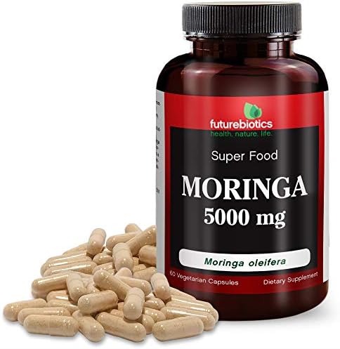 Futurebiotics Moringa 5000 Mg 60 Vegetarian Capsules