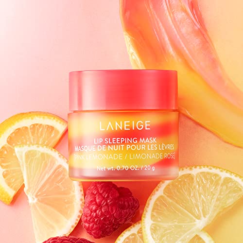 LANEIGE Lip Sleeping Mask: Pink Lemonade Swirl - Overnight Lip Care