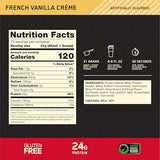 Optimum Nutrition Gold Standard 100% Whey Protein Powder - 24g Protein, Isolate Source, French Vanilla Creme - Muscle Support & Recovery