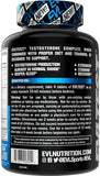 EVL Testosterone Booster for Men - Post Workout Recovery Testosterone Support Supplement with DIM Plus D Aspartic Acid and Fenugreek and Tribulus - EVLTest for Men Post Workout Supplement