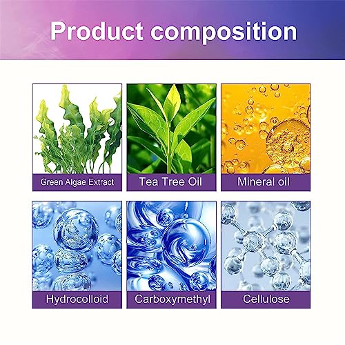 Acne Patches with Natural Green Algae Extract & Tea Tree Oil - Hydrocolloid Pimple Patches for Face, 144 Dots