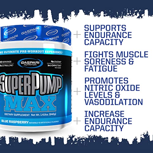 Gaspari Nutrition SuperPump Max Pink Lemonade - Pre-Workout Pump Enhancer
