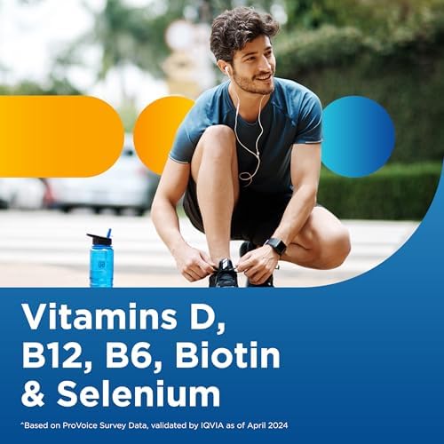 Centrum Men's Multivitamin Supplement with Vitamin D3, B Vitamins, Antioxidants & Zinc - 250 Tablets, Gluten-Free, Non-GMO