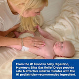 Mommy's Bliss Gas Relief Drops Bottle, Simethicone Drops for Infants, Relieves Stomach Discomfort, Safe & Gentle, Ginger Flavor, 1 Fl Oz (Pack of 1)