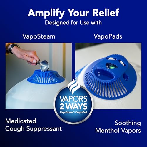 Vicks Warm Steam Vaporizer with Nightlight - 1.5 Gallon Humidifier